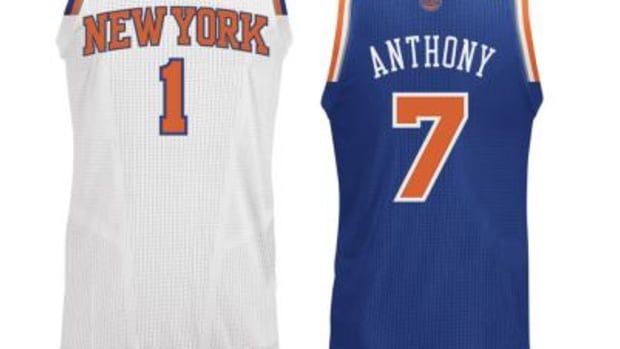 New York Knicks Unveil New Uniforms For the 2012-13 Season